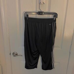 Adidas Mens Tiro 21 3/4 Pants Medium Black